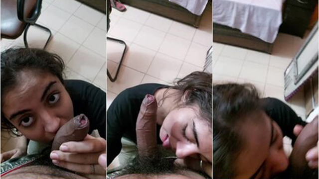 Horny Cute Babe – Blowjob Video