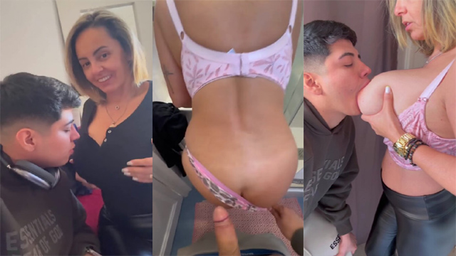 Son Sucks Her Mom’s Huge Tits Big Fucking