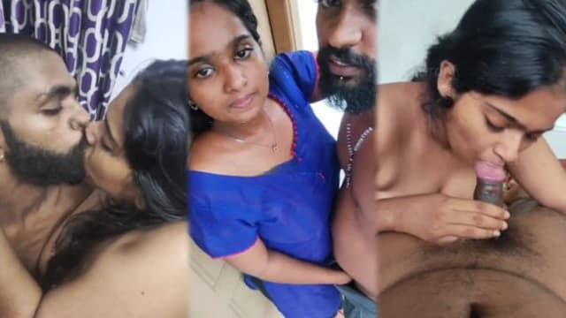 Mallu Young Couple Kissing – Blowjob & Fucking Video HD