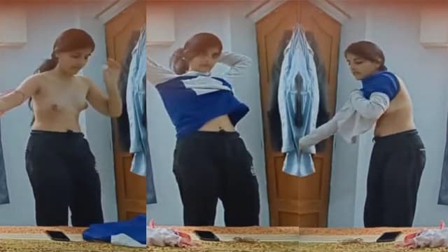 Cute Slim Sis Mom Captured Video Clip Update